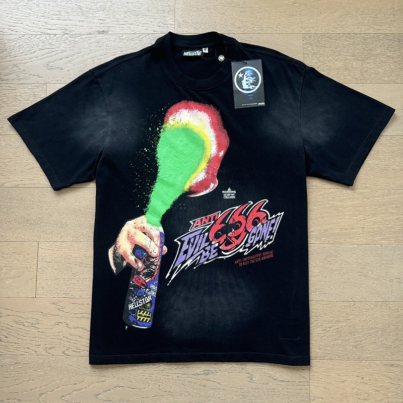 HS 666 Spray Can Graphic Short-Sleeve T-Shirt ¡ª hero