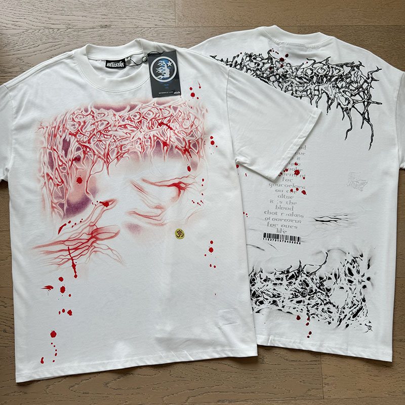 HS Red and Black Graphic Short-Sleeve T-Shirt ¡ª context