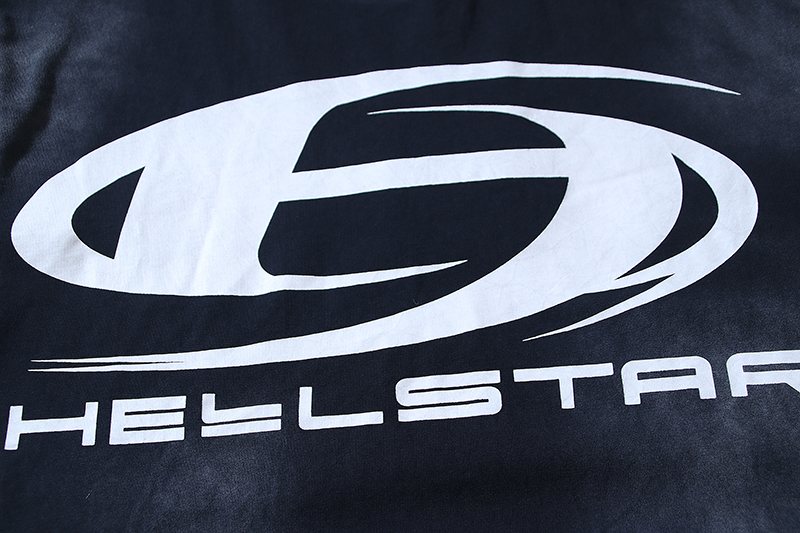 HS Washed Black Graphic T-Shirt ¡ª detail