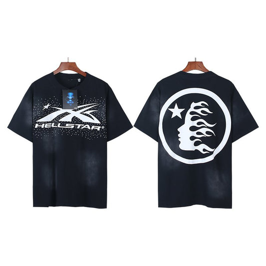 HS Washed Black Rhinestone Graphic T-Shirt ¡ª hero