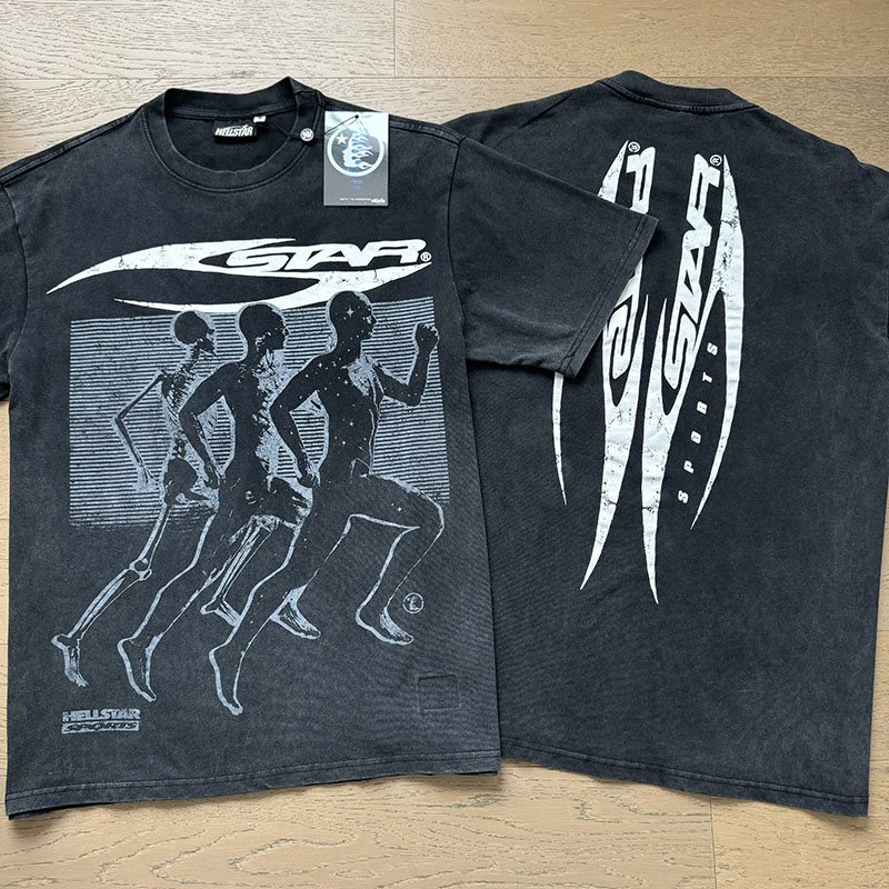 HS Washed Dark Navy Graphic T-Shirt ¡ª context