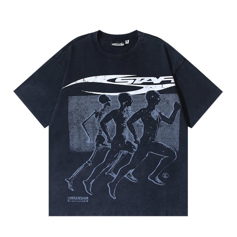 HS Washed Dark Navy Graphic T-Shirt ¡ª hero