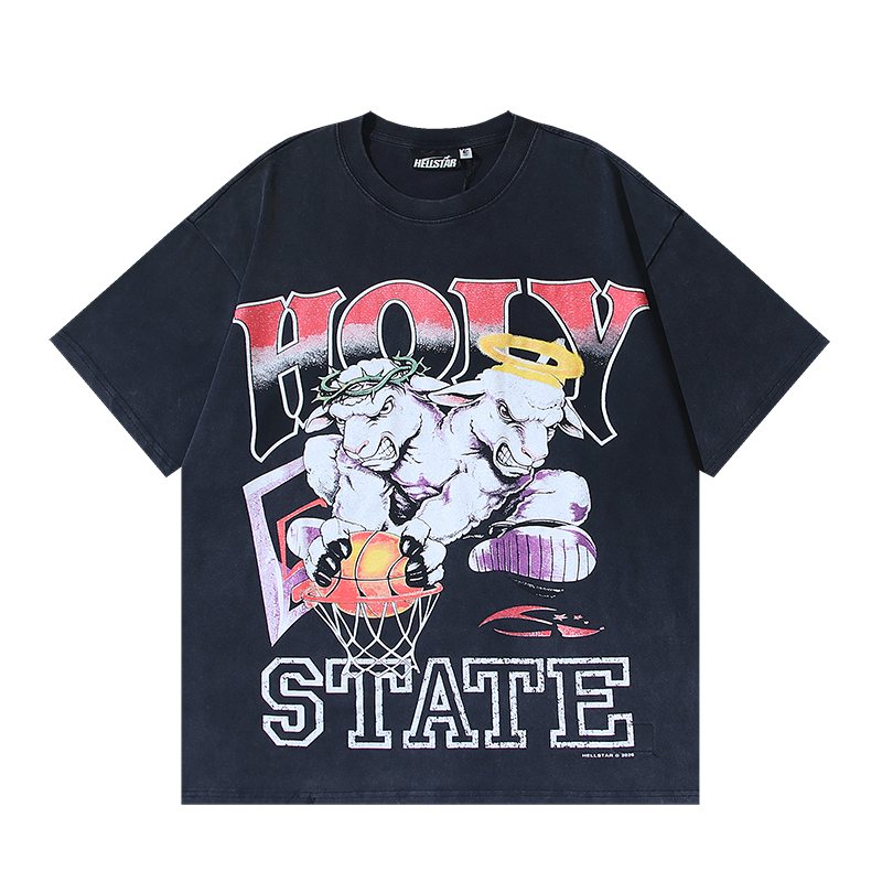 HS Holy State Basketball Lamb Short-Sleeve T-Shirt ¡ª hero