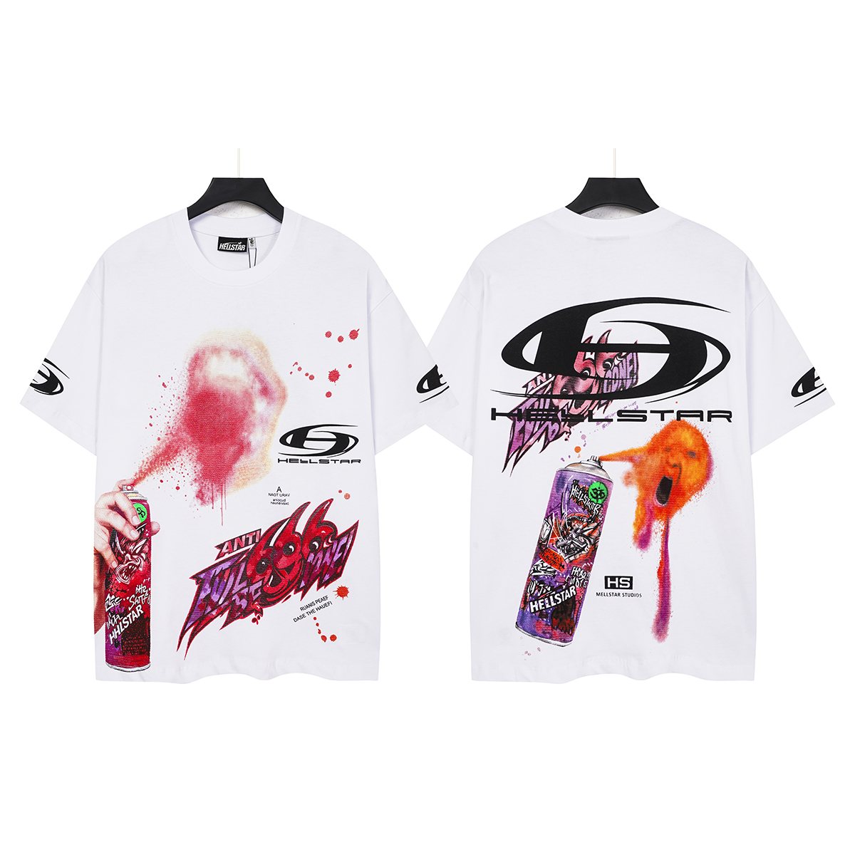HS Spray Can Graphic Short-Sleeve T-Shirt ¡ª hero