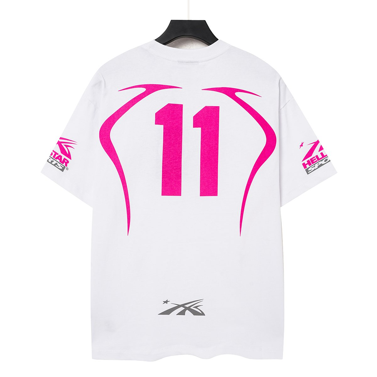 HS Rhinestone Number Graphic T-Shirt ¡ª back