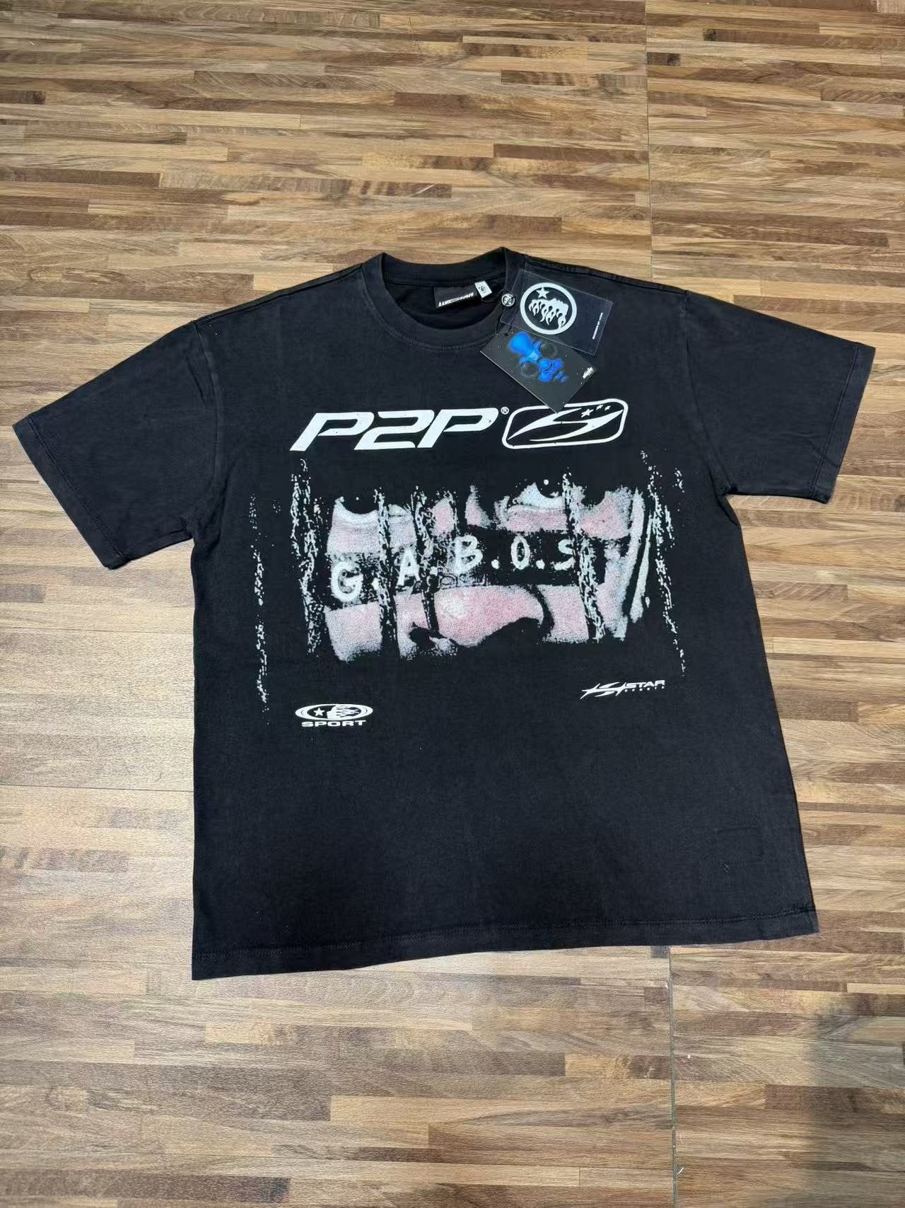 HS P2P G.A.B.O.S Graphic Short-Sleeve T-Shirt ¡ª front