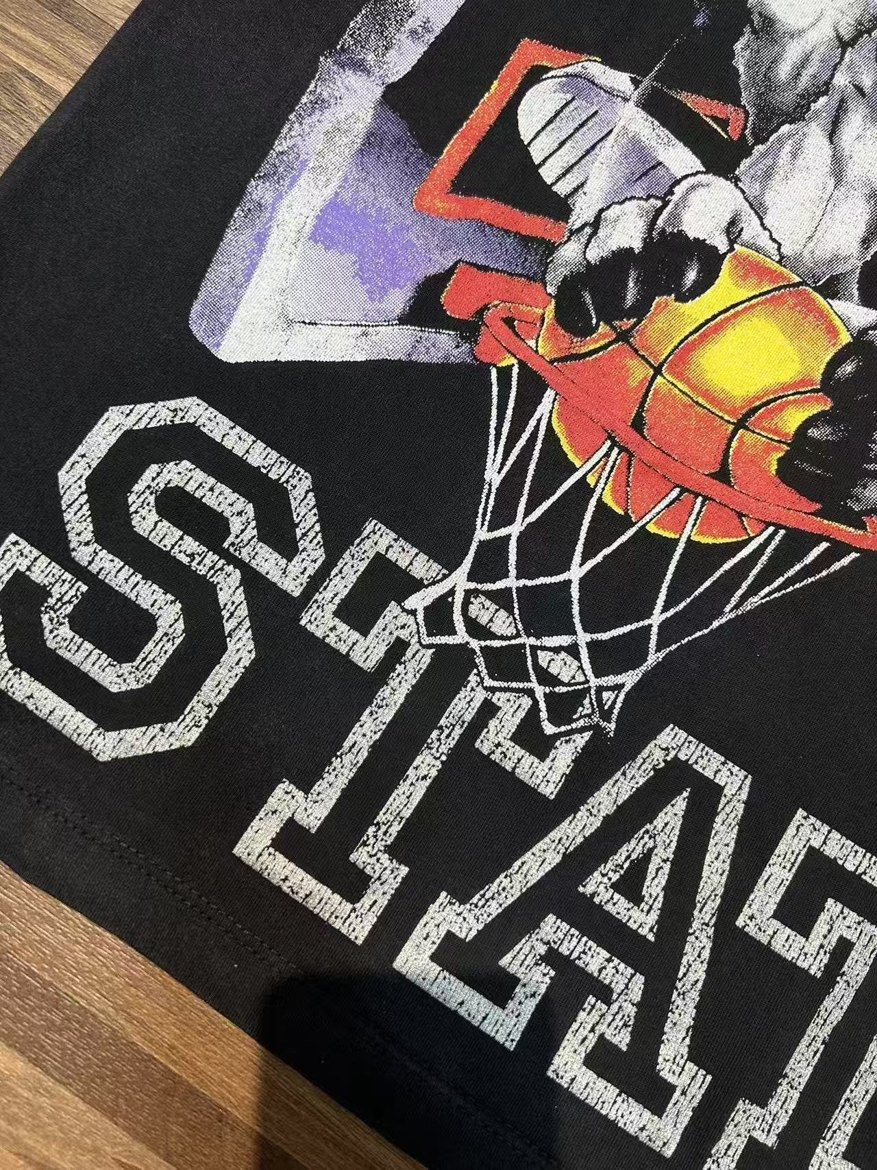 HS Holy State Sheep Basketball Graphic T-Shirt ¡ª detail