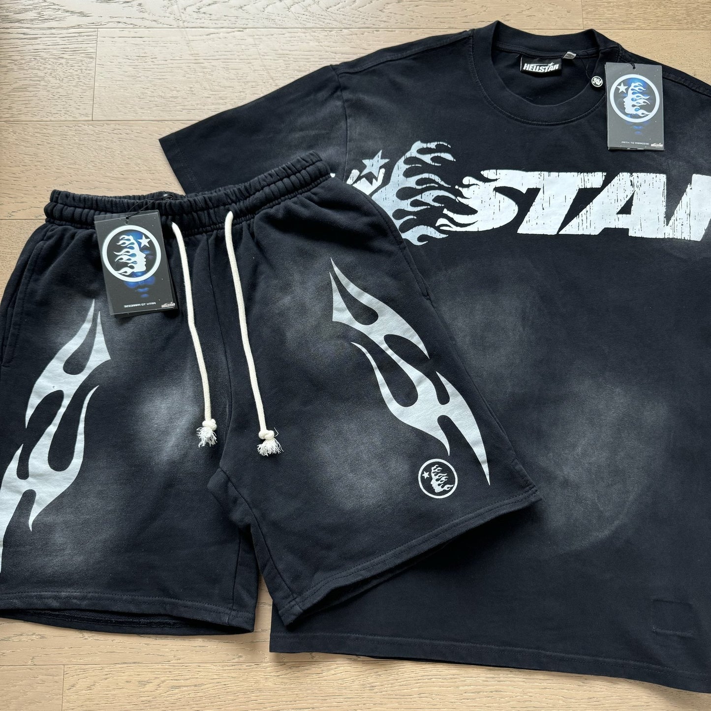 HS Washed Studios Graphic Short-Sleeve Set ¡ª hero
