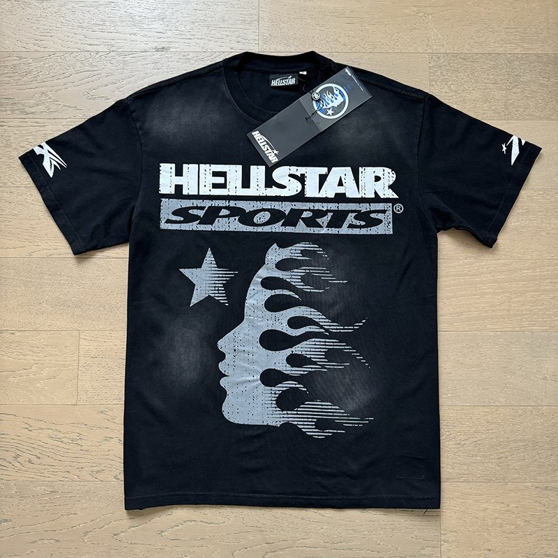 HS Flame Face Graphic Short-Sleeve Set ¡ª front