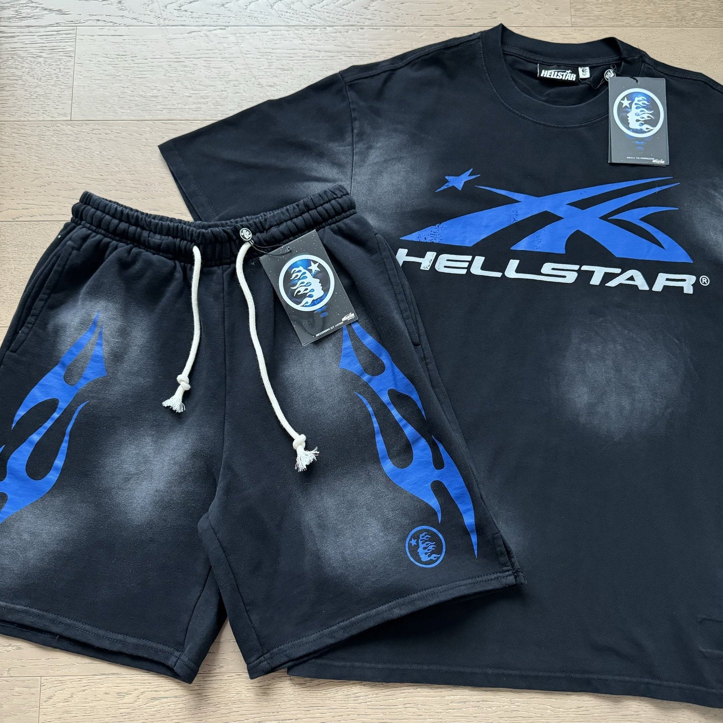 HS Flame Graphic Short-Sleeve Set ¡ª hero