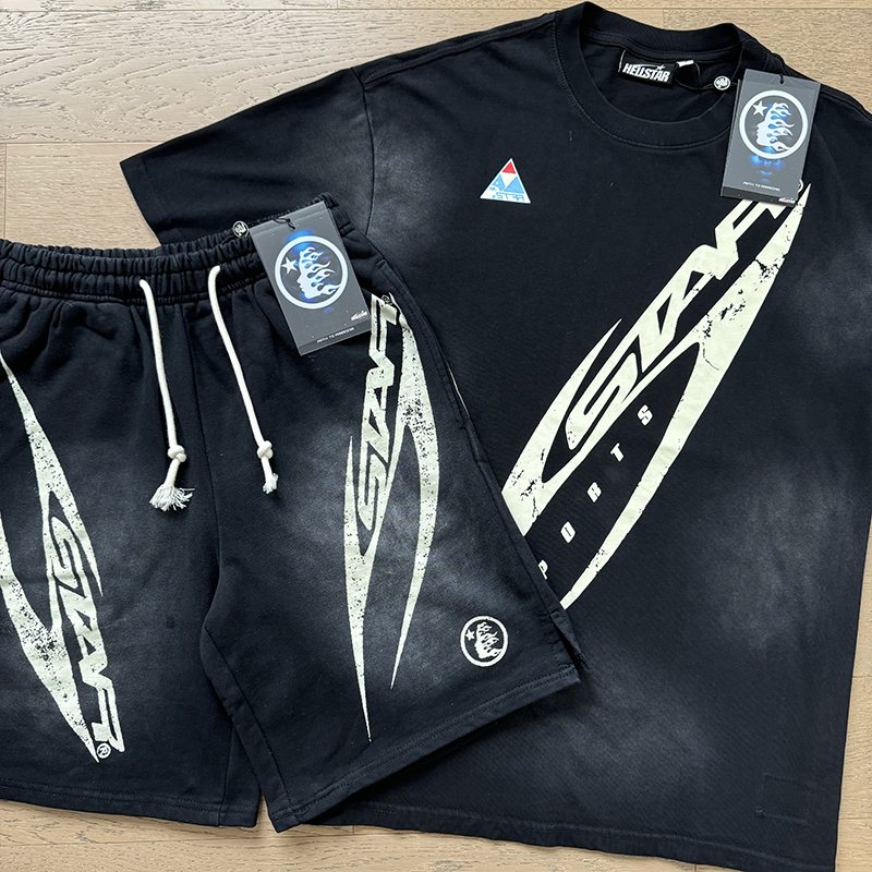 HS Sports Graphic Short-Sleeve Set ¡ª front