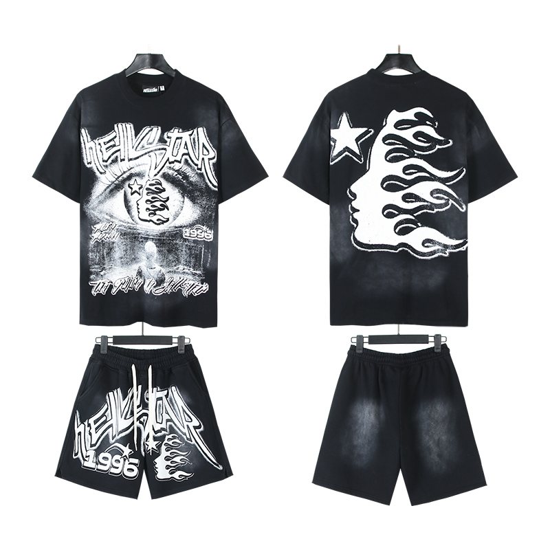 HS 1996 Graphic T-Shirt & Shorts Set ¡ª hero