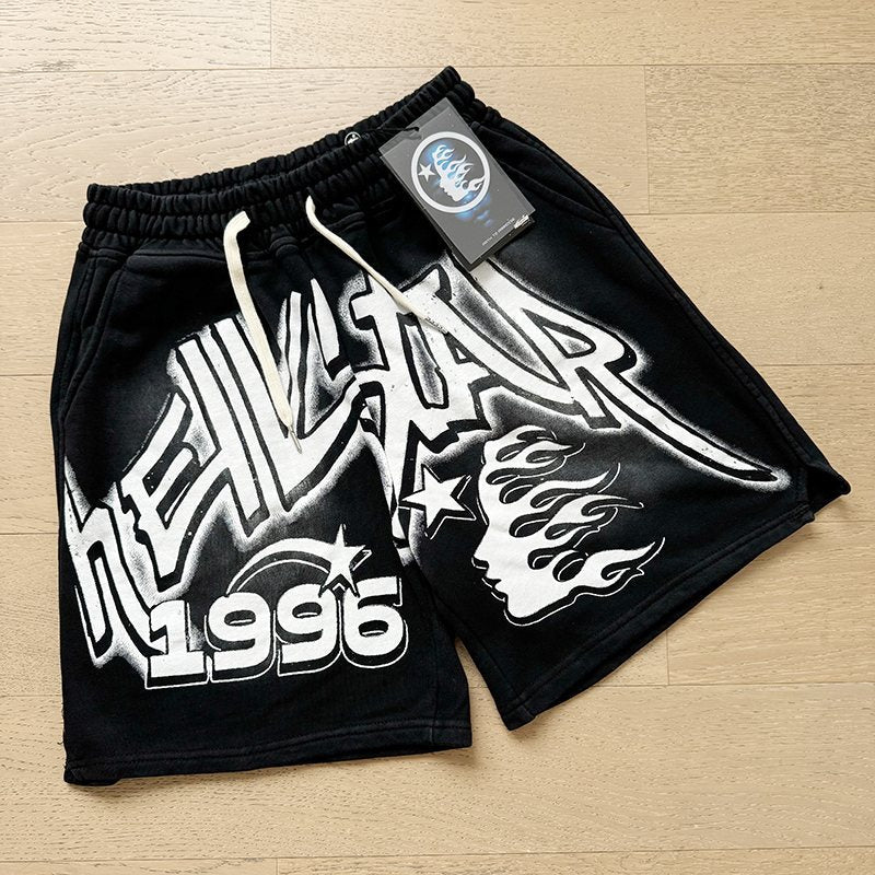 HS 1996 Graphic T-Shirt & Shorts Set ¡ª front