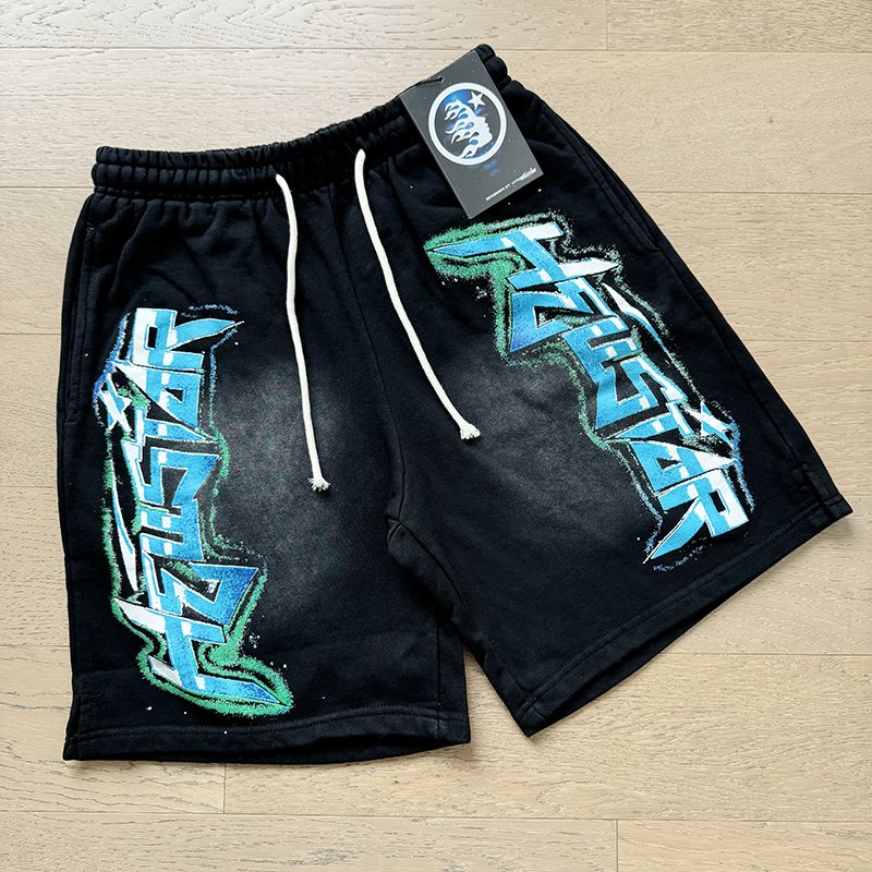 HS Washed Star Graphic Short-Sleeve Set ¡ª detail