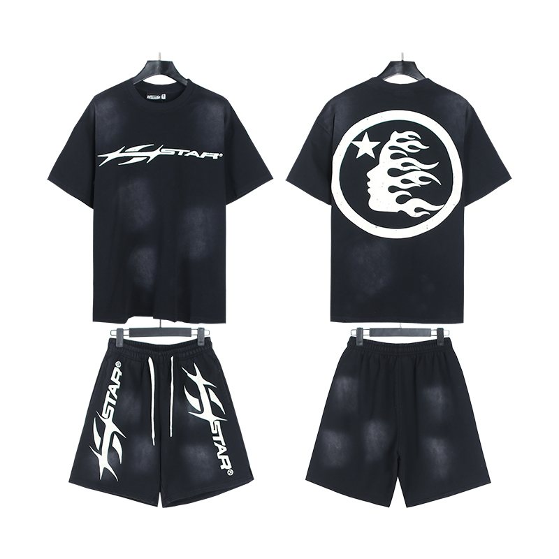 HS Black Star Graphic Short-Sleeve Set ¡ª hero