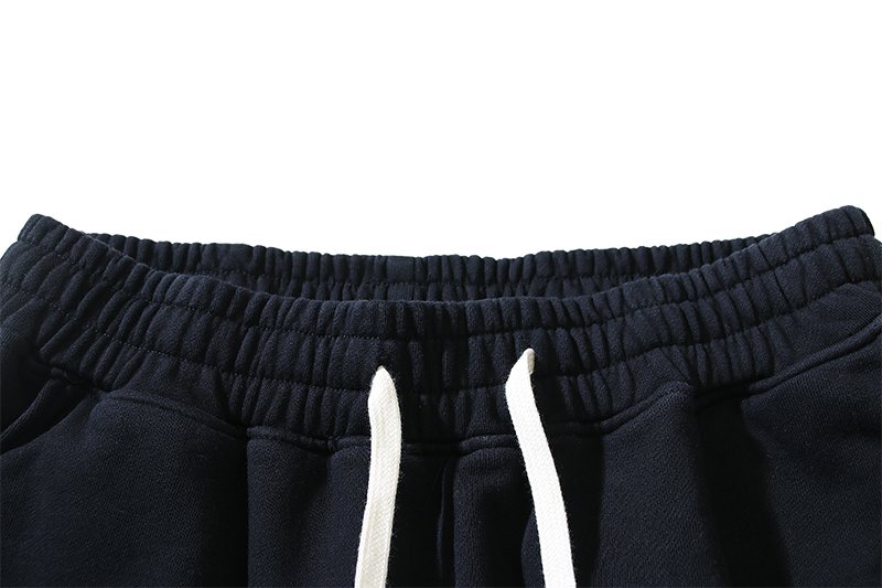 HS 08 Washed Black Graphic Shorts ¡ª detail