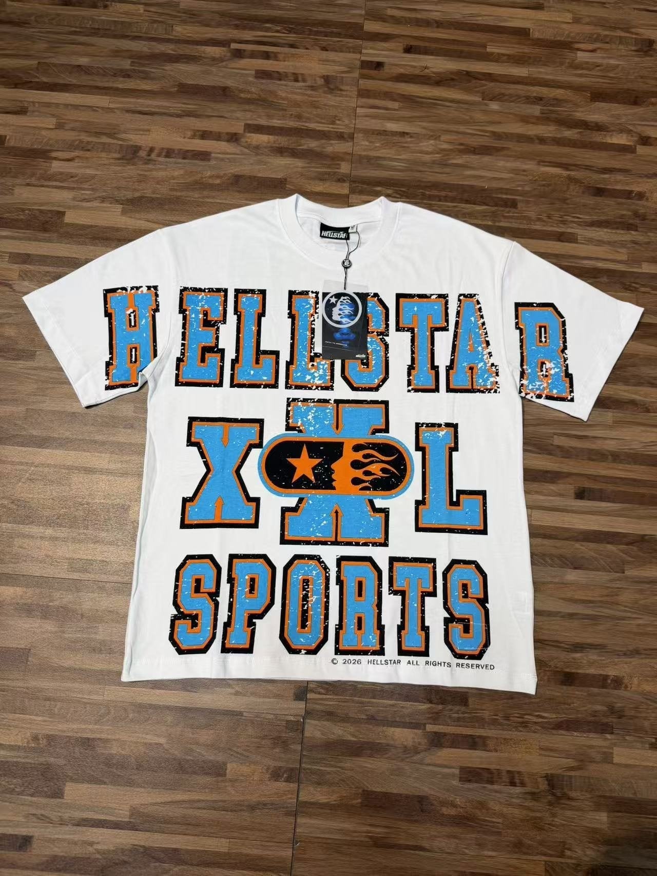 HS Sports Graphic White T-Shirt ¡ª front