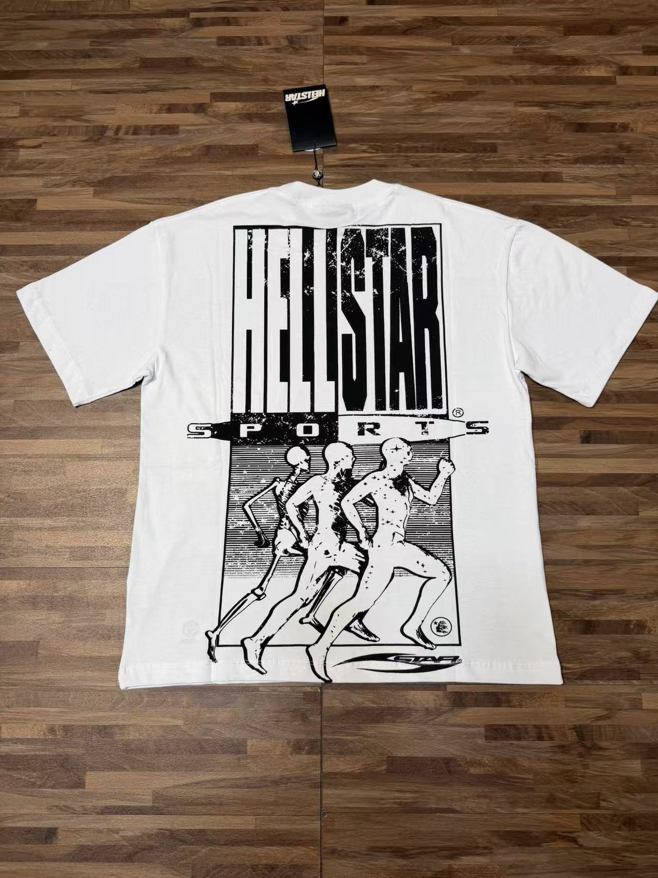 HS Sports Graphic White T-Shirt ¡ª back