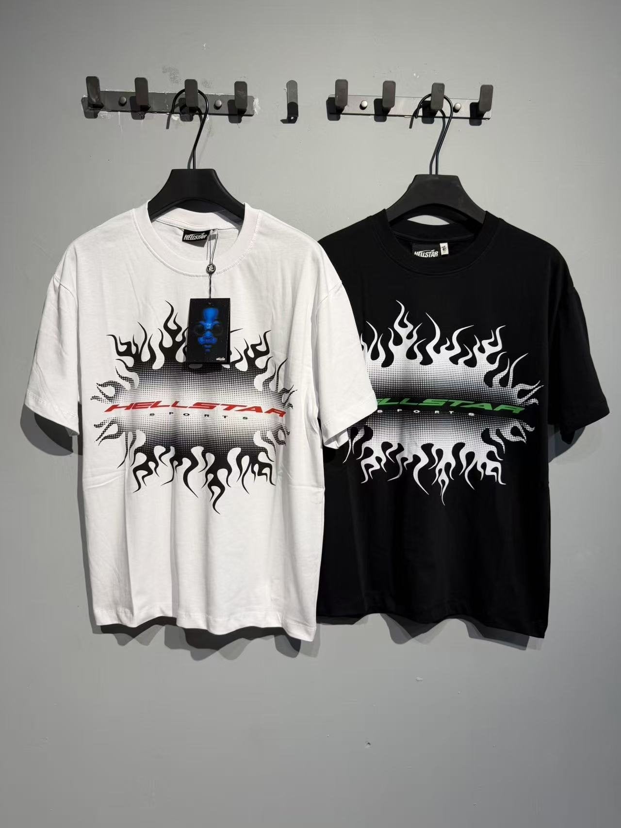 HS Flame & Tribal Graphic T-Shirt ¡ª comparison