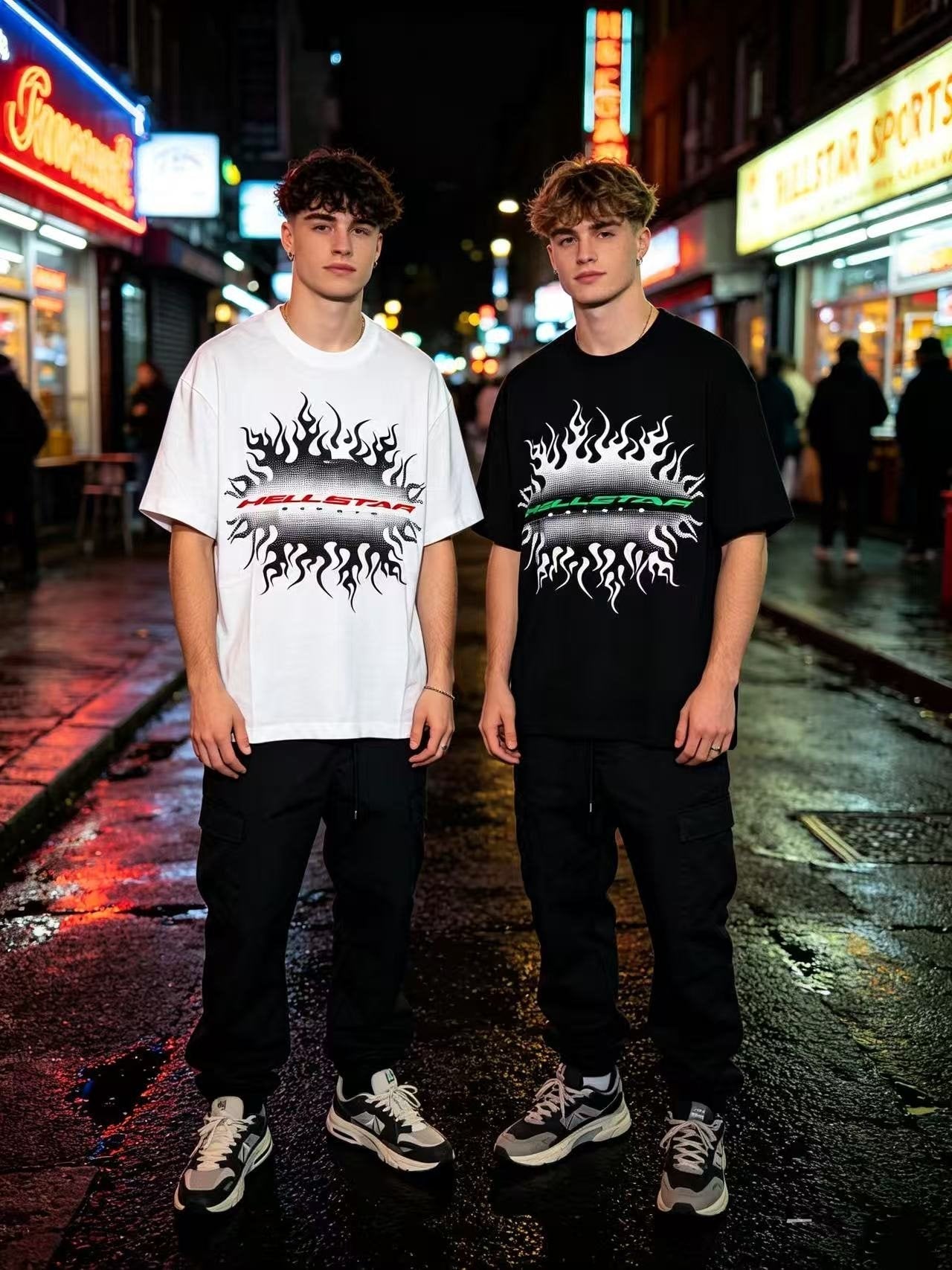 HS Flame & Tribal Graphic T-Shirt ¡ª context