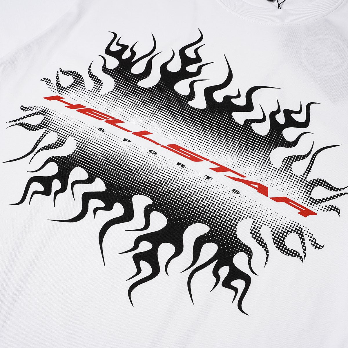 HS Flame & Tribal Graphic T-Shirt ¡ª detail