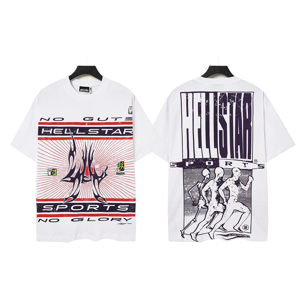 HS No Guts No Glory Sports Graphic T-Shirt ¡ª front