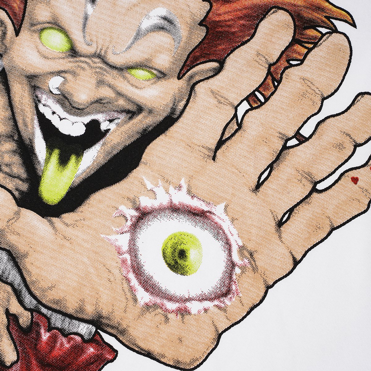 HS Evil Be Gone Clown Graphic T-Shirt ¡ª detail