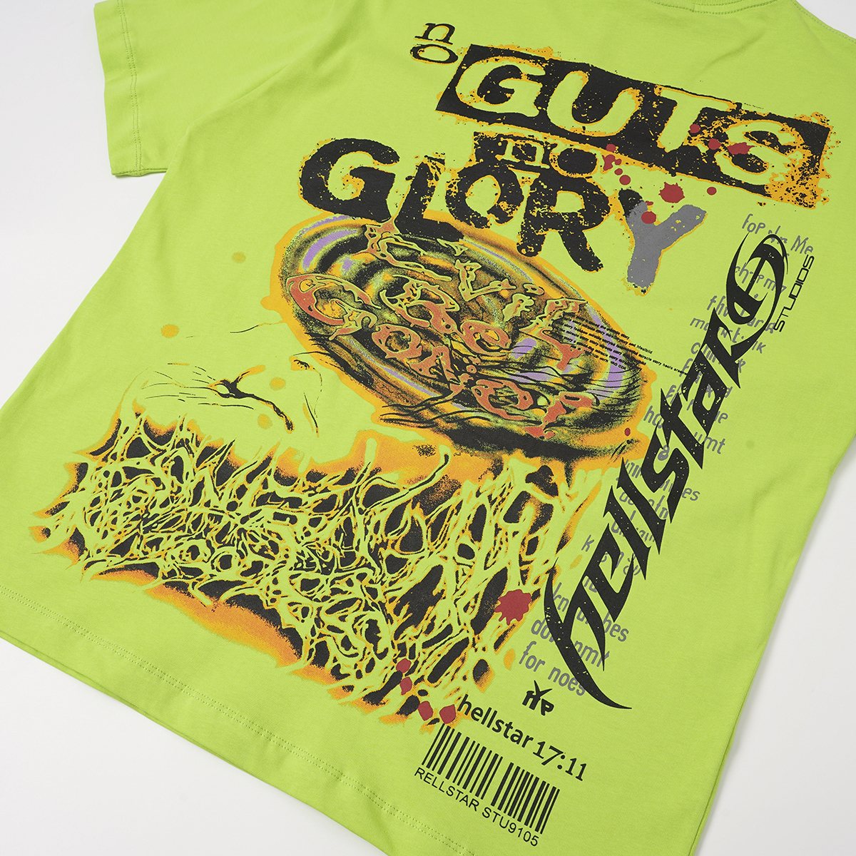 HS Green Back Graphic Short-Sleeve T-Shirt ¡ª detail
