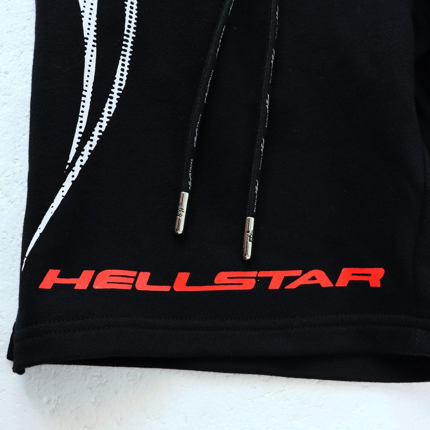 HS Flame Graphic Drawstring Shorts ¡ª detail