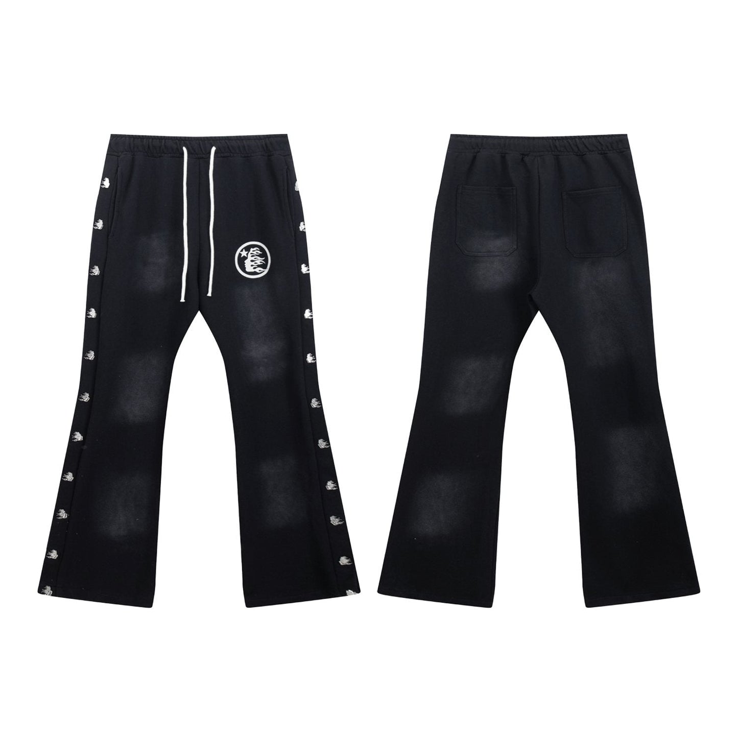 HS Washed Graphic Flared Pants ¡ª hero