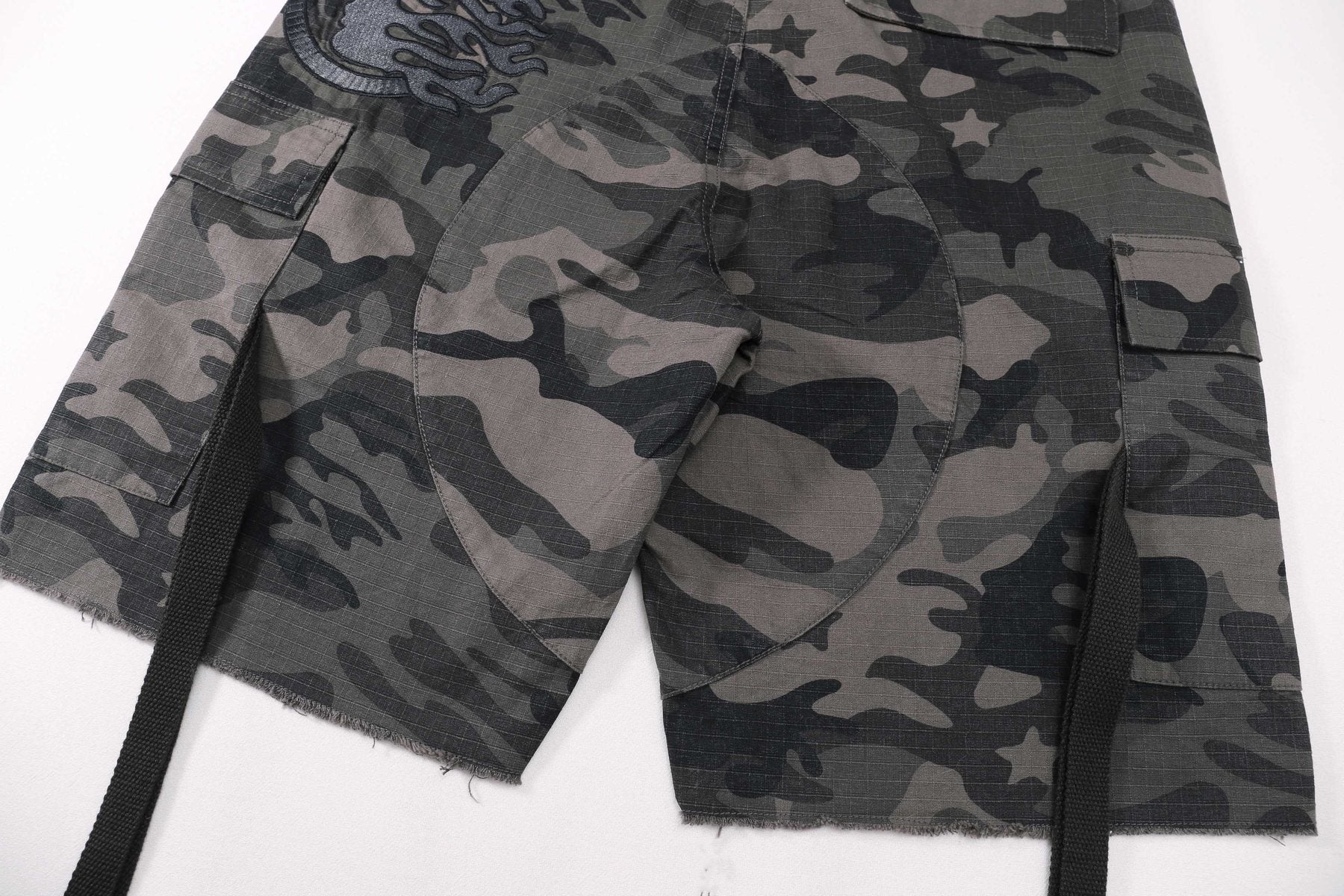 HS Camo Cargo Shorts ¡ª detail