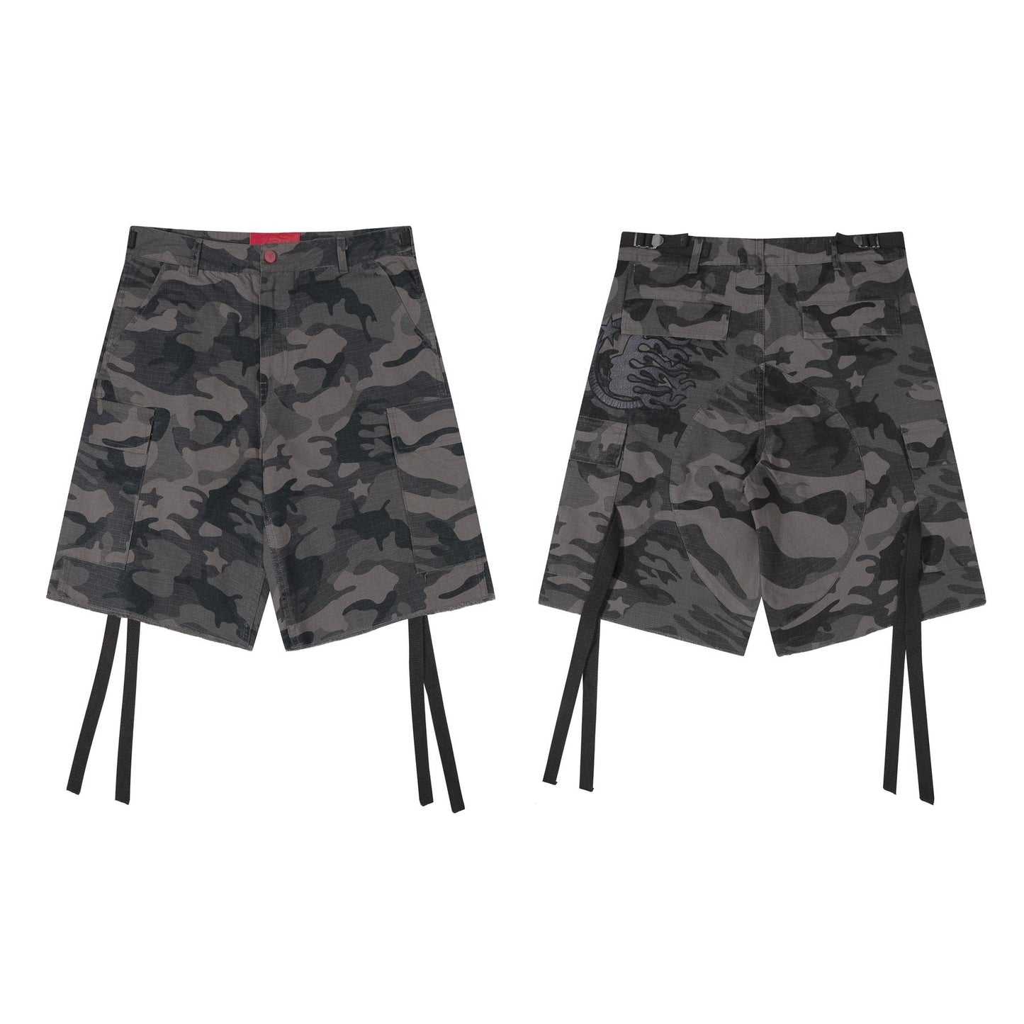 HS Camo Cargo Shorts ¡ª front