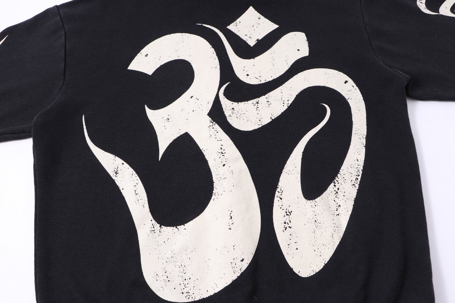 HS Om Graphic Zip-Up Hoodie ¡ª detail