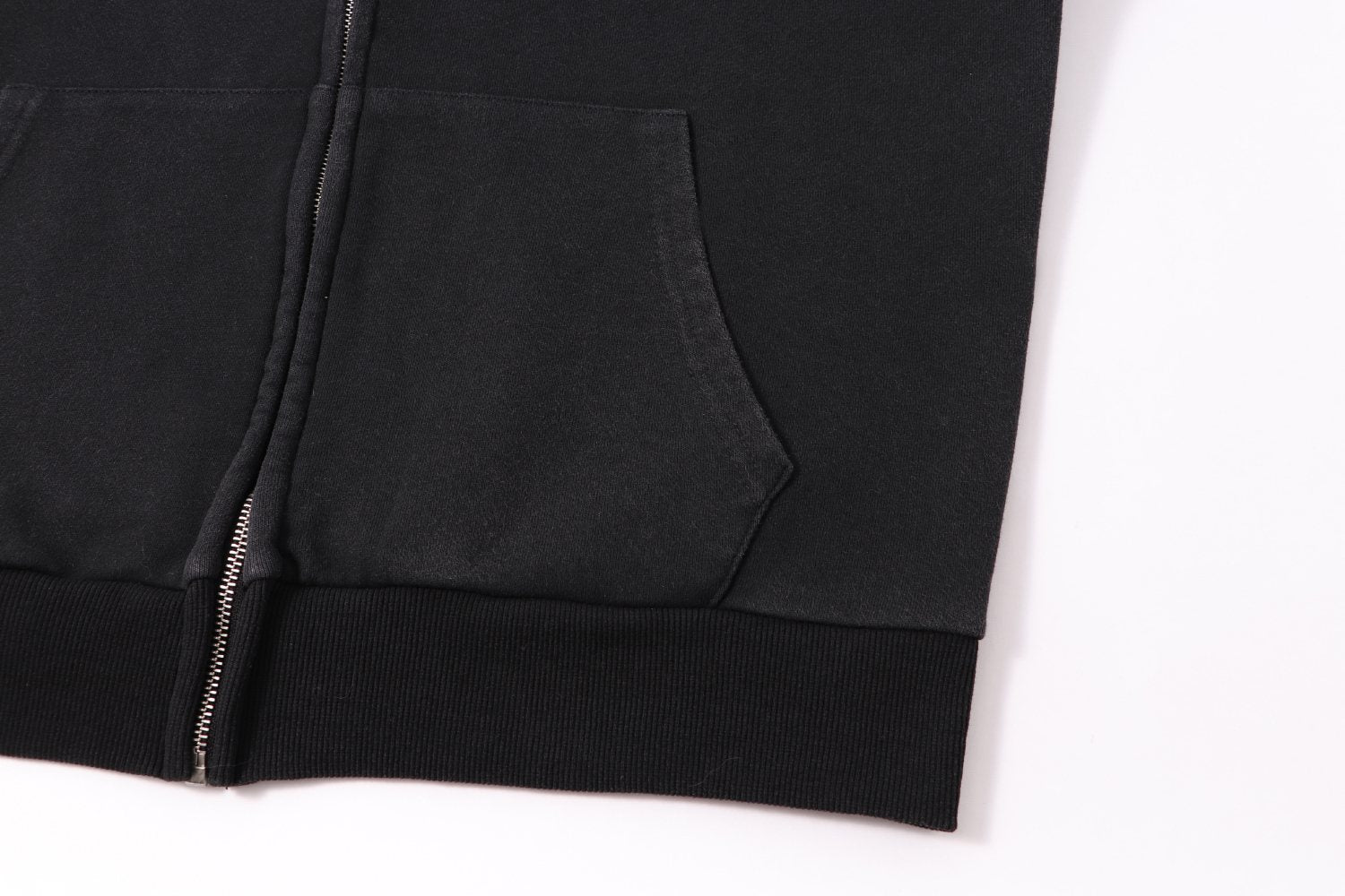 HS Flame Graphic Zip-Up Hoodie ¡ª detail