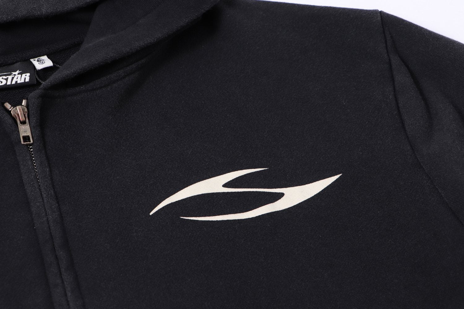 HS Flame Graphic Zip-Up Hoodie ¡ª detail