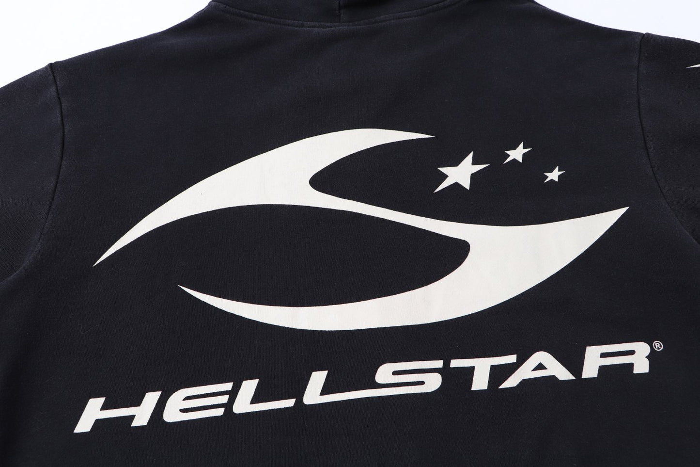HS Flame Graphic Zip-Up Hoodie ¡ª detail