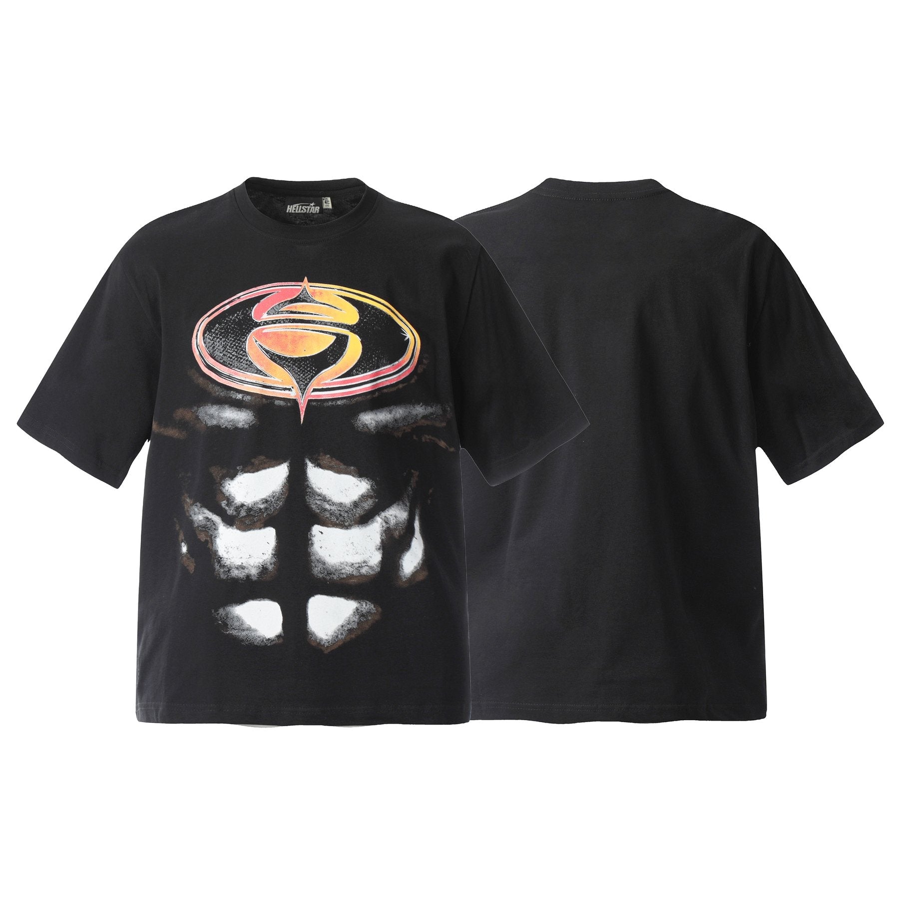 HS Black Graphic Short-Sleeve T-Shirt ¡ª comparison