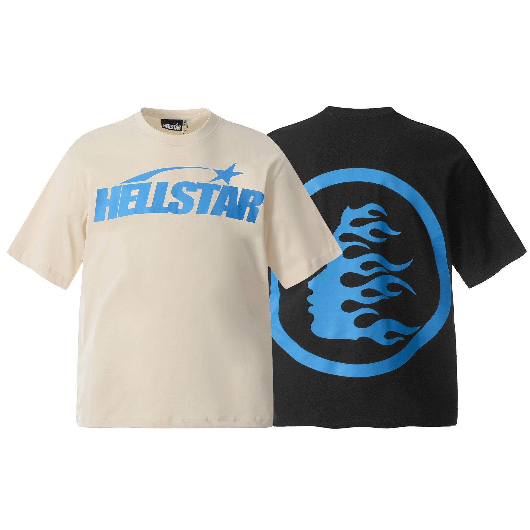 HS Face Star Circle Graphic T-Shirt ¡ª comparison