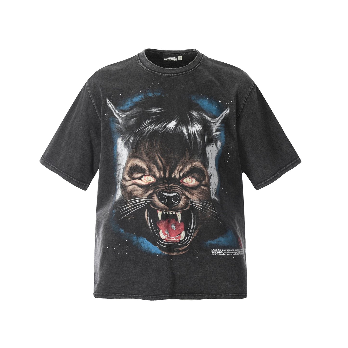 HS Moon Animal Graphic T-Shirt ¡ª front