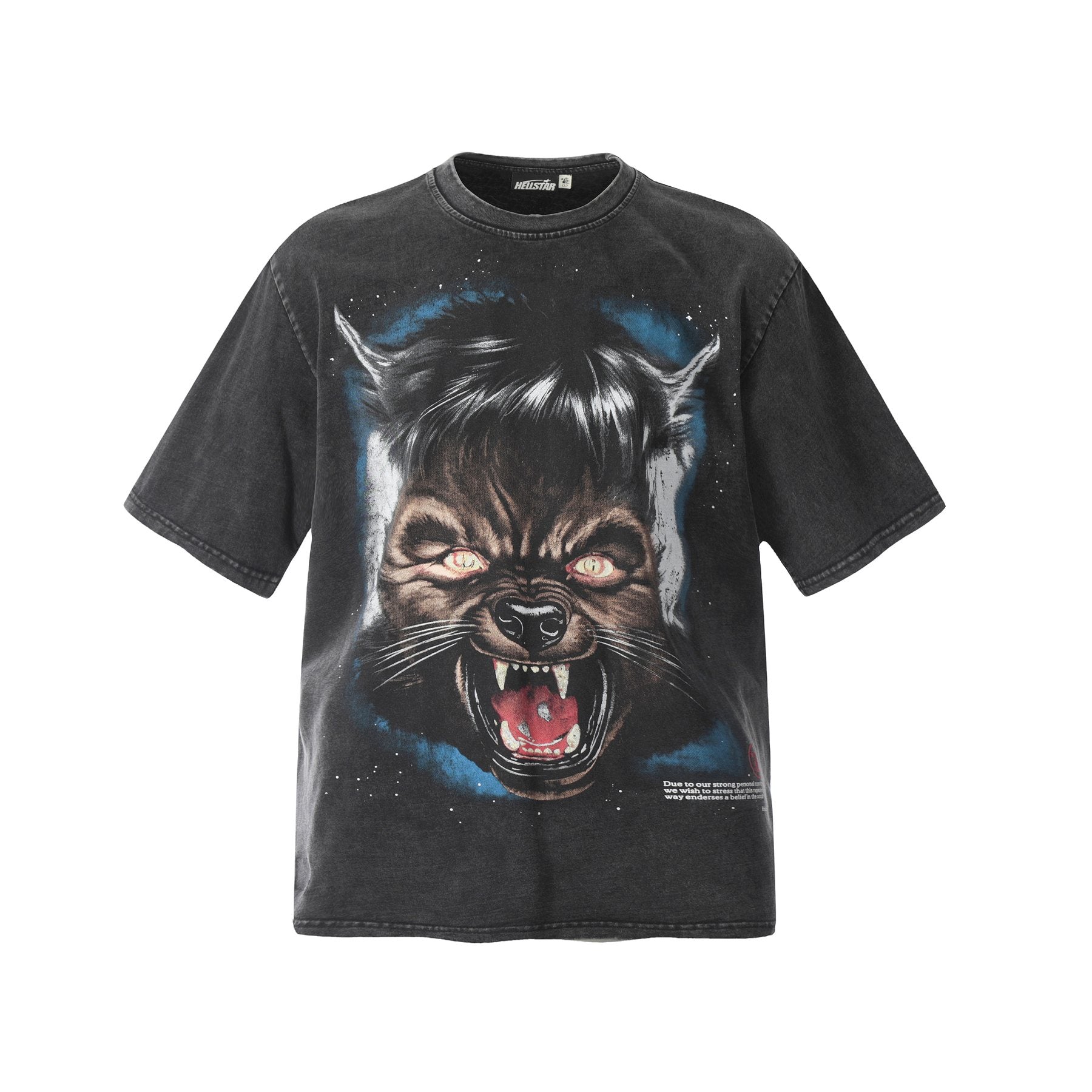 HS Moon Animal Graphic T-Shirt ¡ª front
