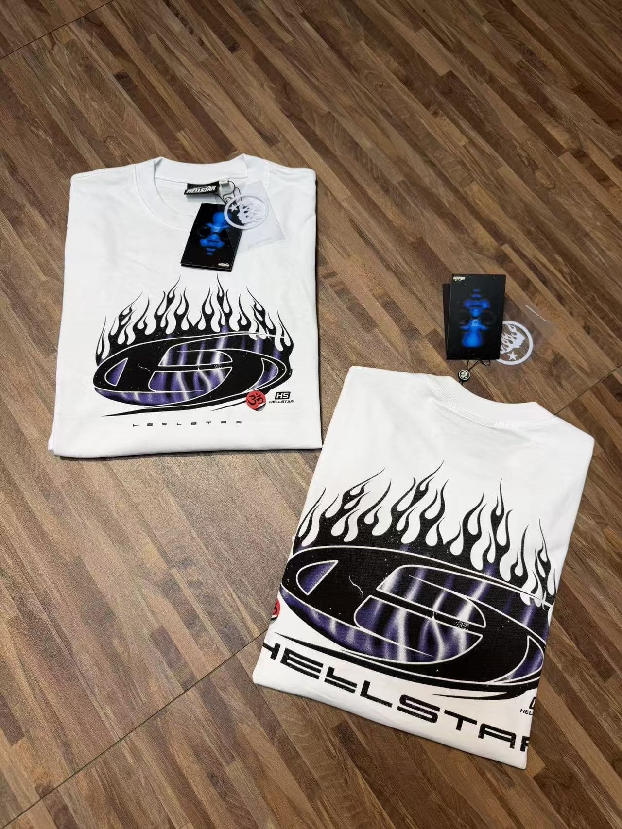 HS Flame Oval Graphic Long-Sleeve T-Shirt ¡ª detail