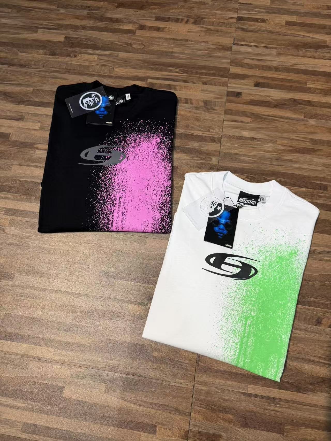 HS Paint-Drip Graphic Long-Sleeve T-Shirt ¡ª hang_tag