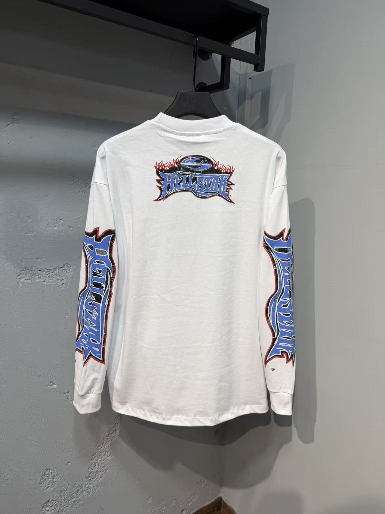 HS Flame Graphic Long-Sleeve T-Shirt ¡ª back