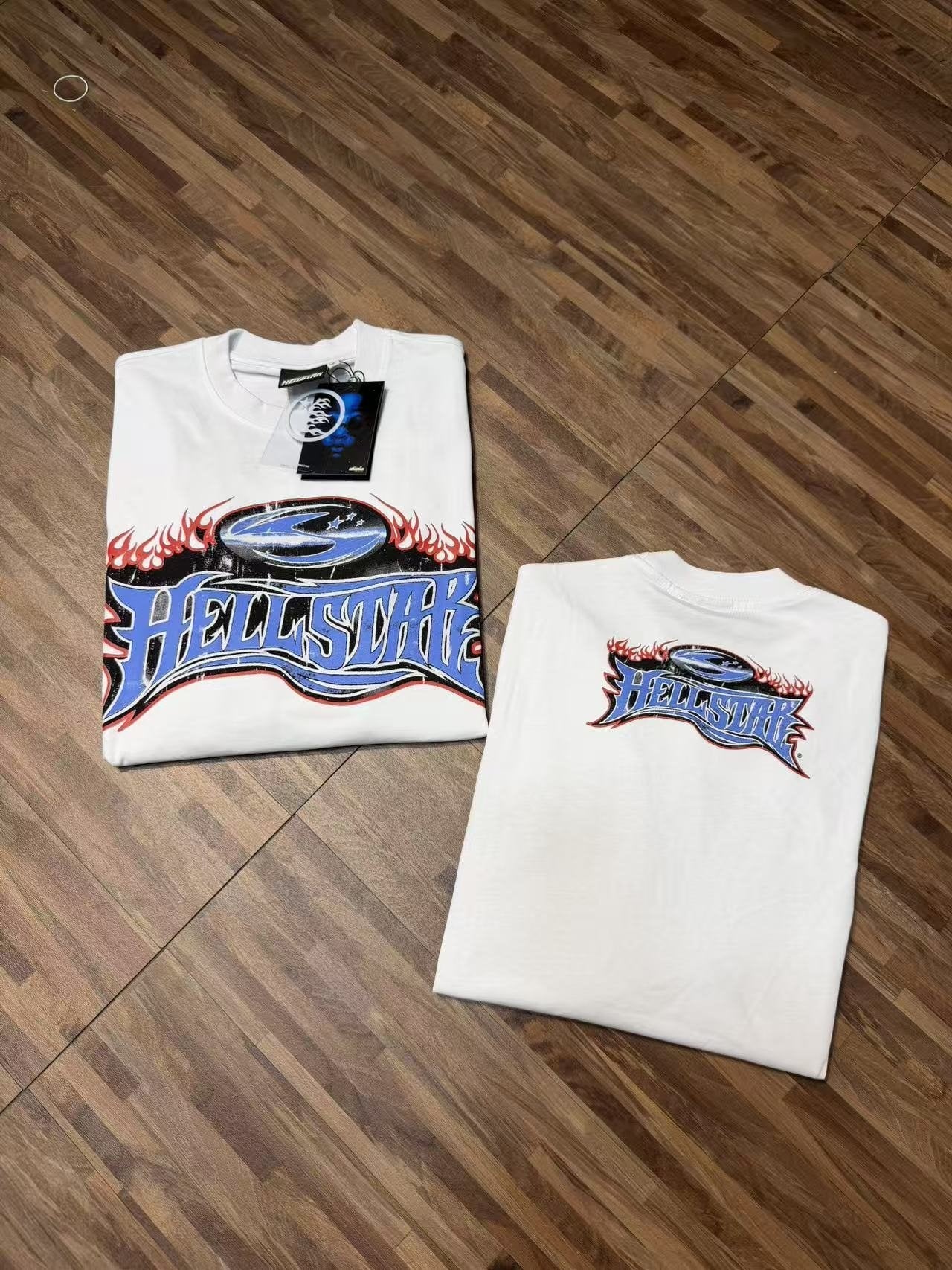 HS Flame Graphic Long-Sleeve T-Shirt ¡ª detail