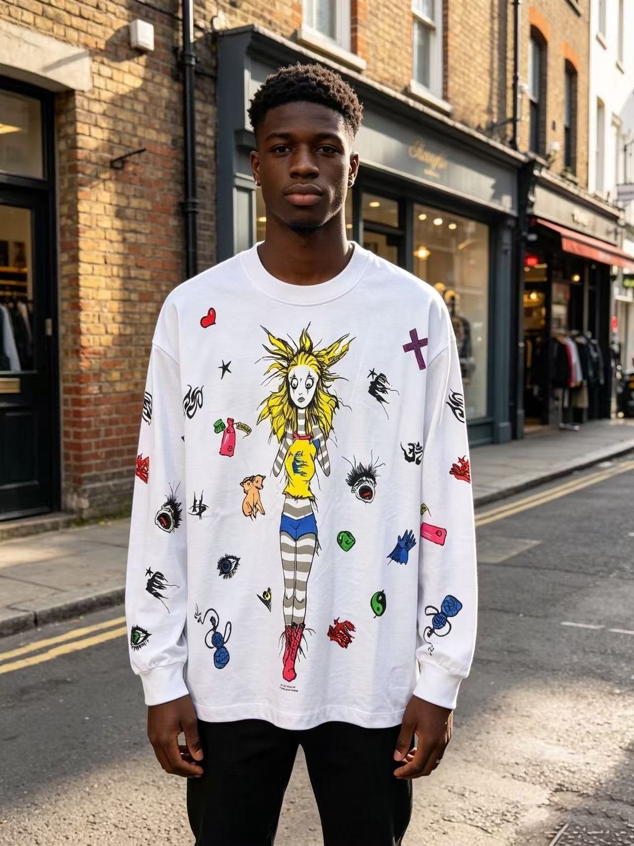 HS Down the Paradise Graphic Long-Sleeve T-Shirt ¡ª hero