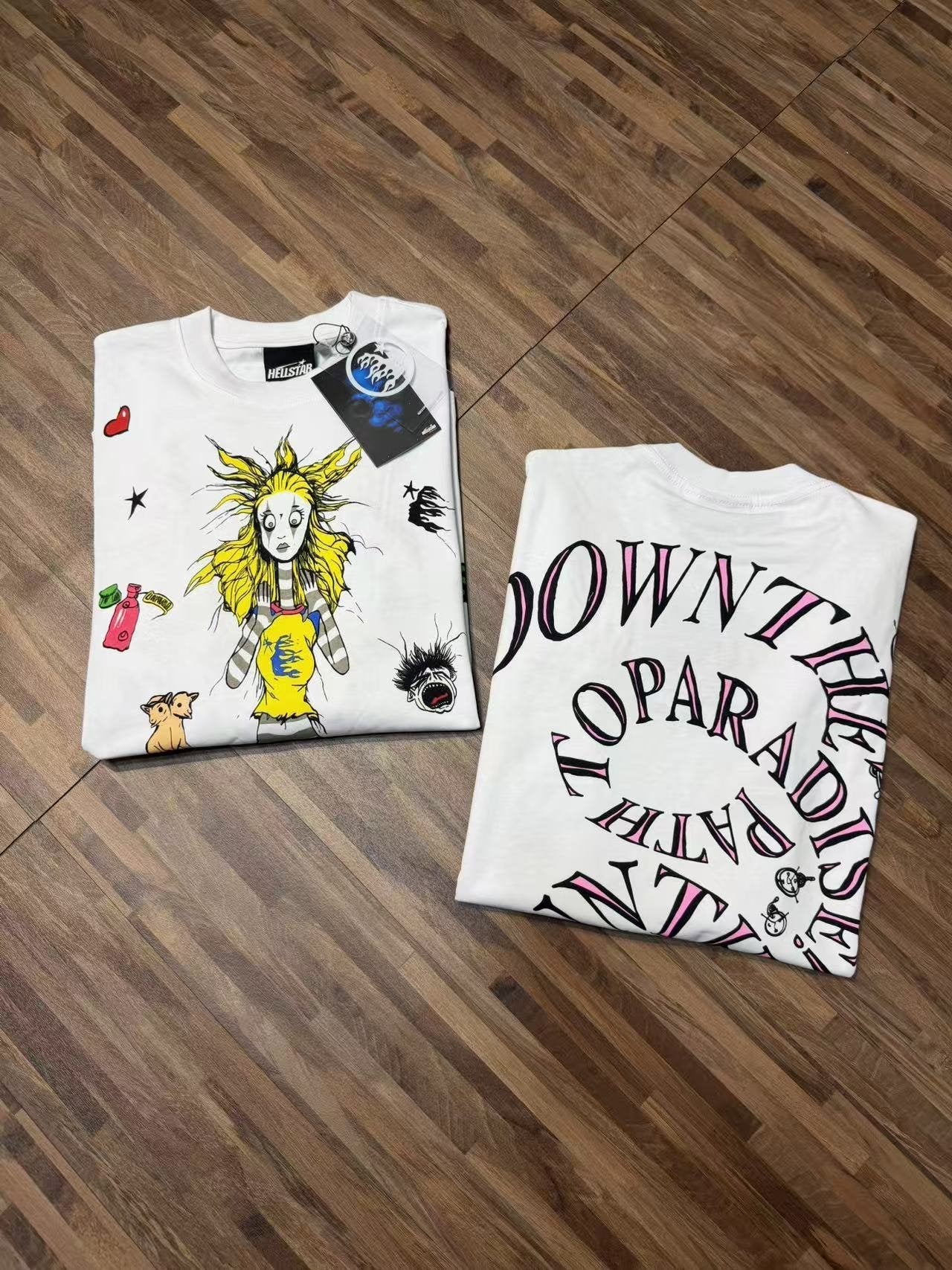 HS Down the Paradise Graphic Long-Sleeve T-Shirt ¡ª detail