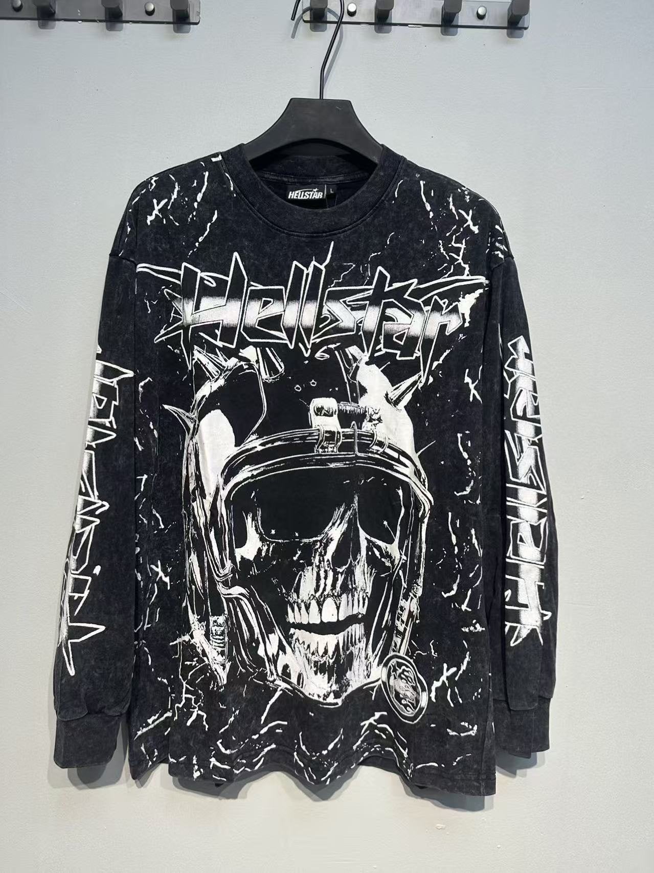 HS Skull 69 Graphic Long-Sleeve T-Shirt ¡ª front