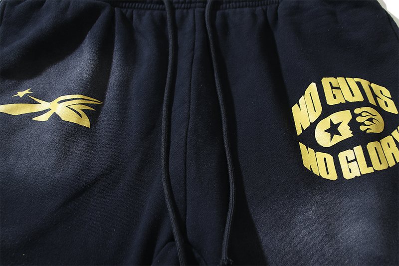 HS No Guts No Glory Straight-Leg Sweatpants ¡ª detail