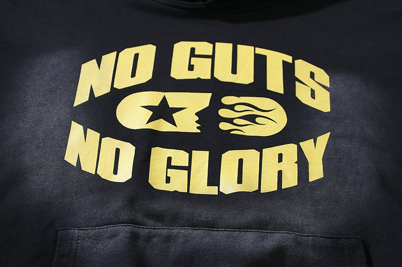 HS No Guts No Glory Graphic Hoodie ¡ª detail