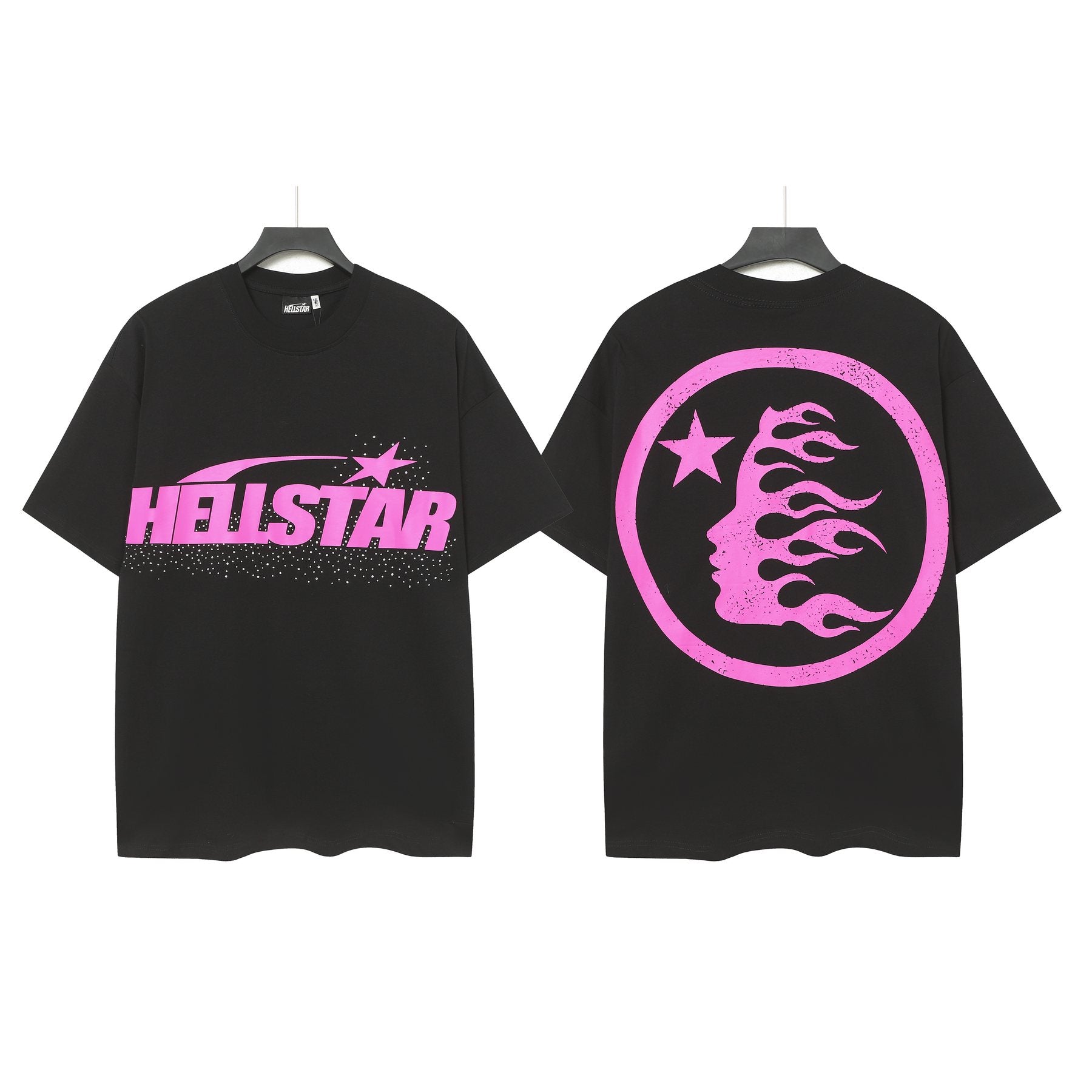 HS Star Flame Rhinestone-Style Graphic T-Shirt ¡ª hero